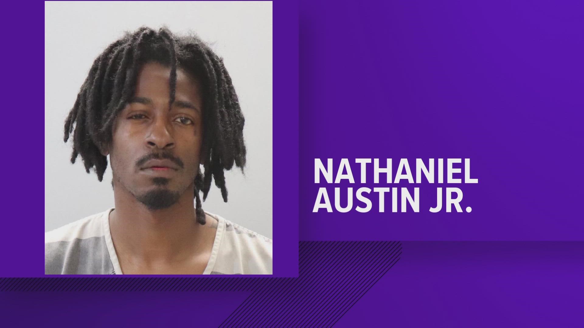 Nathaniel Austin Jr., 34, was identified once he was taken to the detention facility, according to KPD.