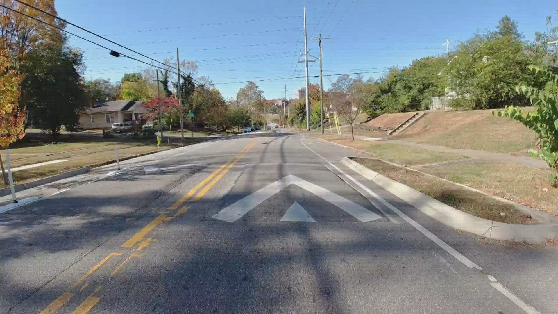 The City of Knoxville installs traffic-calming devices to encourage drivers to slow down in residential areas.