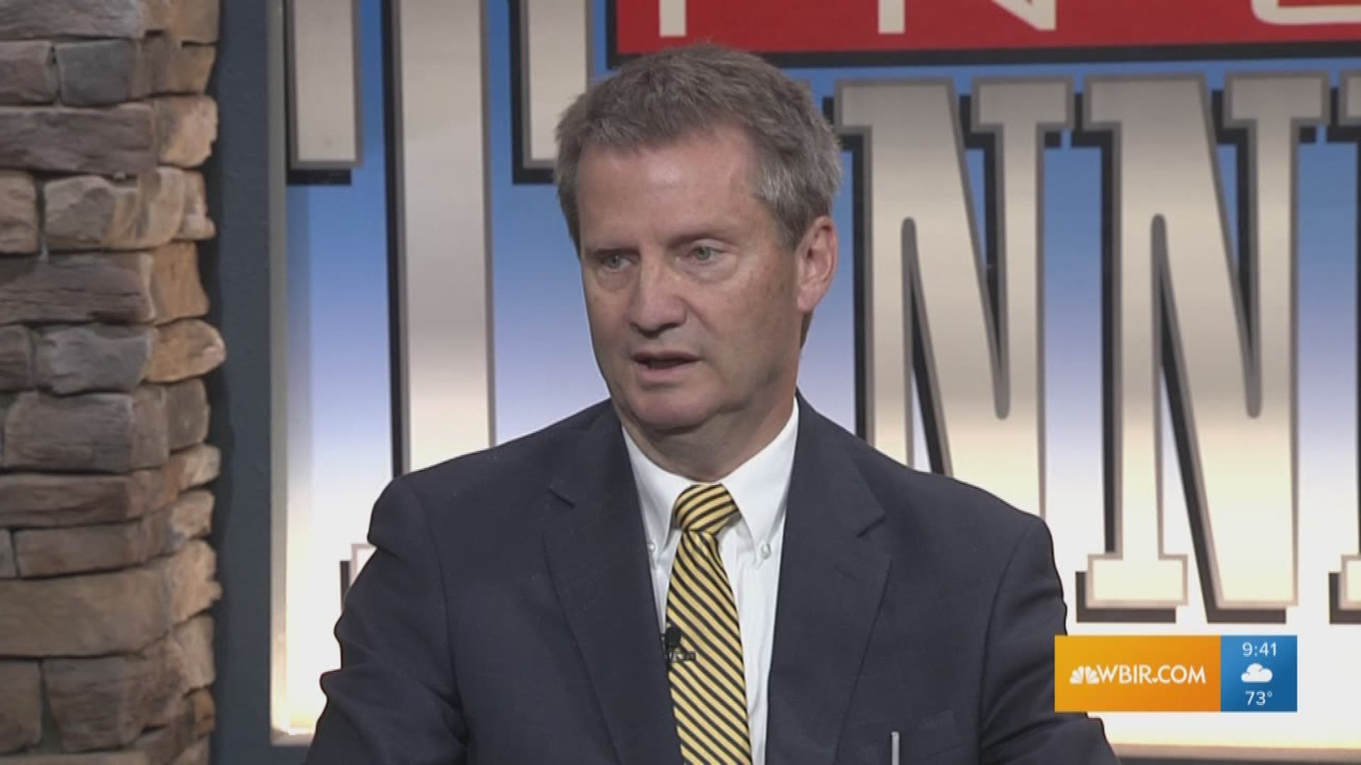 Knox County Mayor Tim Burchett talks about his last budget proposal and his campaign for Congress.