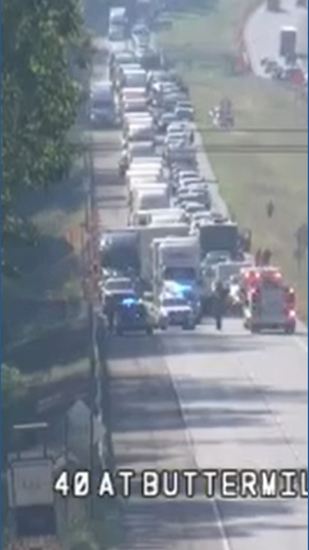 Crash closes I-40 East in Loudon County near I-75 split | wbir.com