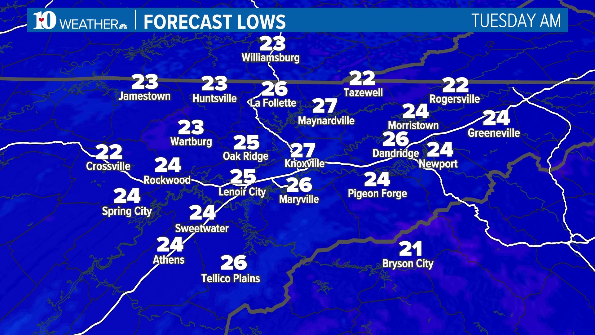 Freezing temperatures expected Tuesday morning | wbir.com