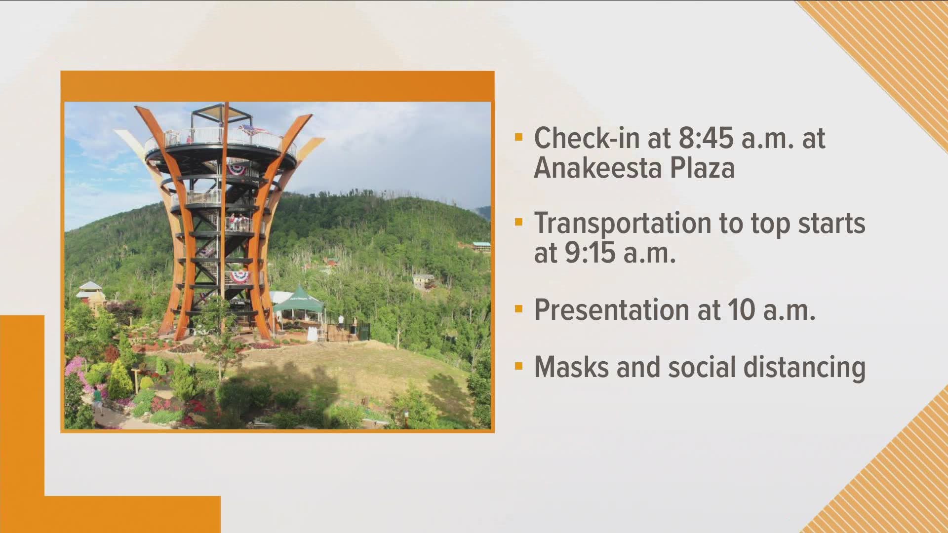 Officials called it the "crowning jewel" atop Anakeesta, which is part of its $6.5 million expansion.