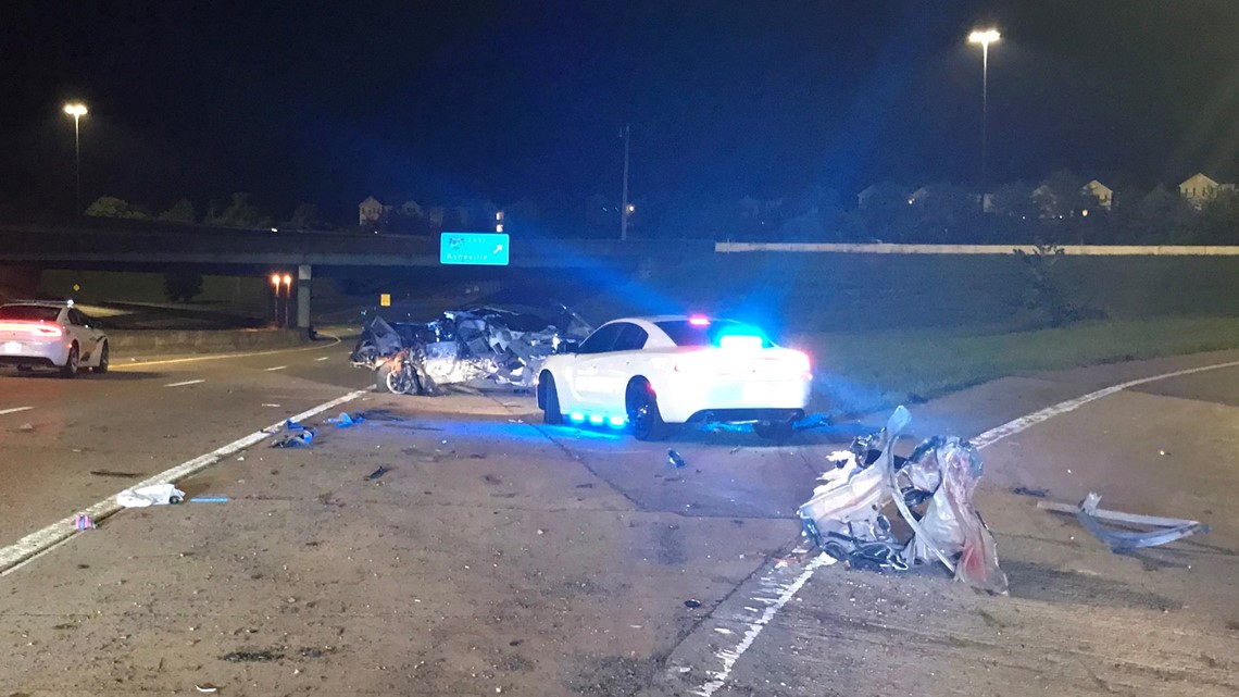 One hurt in crash involving stolen car on southbound Clinton Highway at