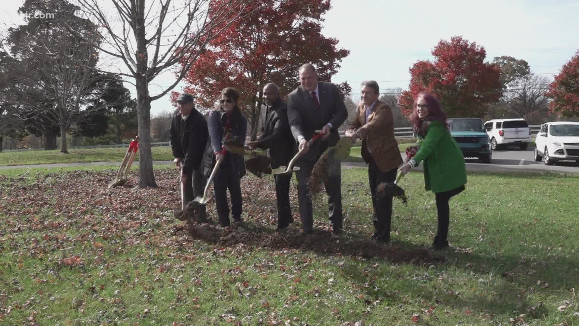 It's one of five new dog parks the county is planning over the next few years.