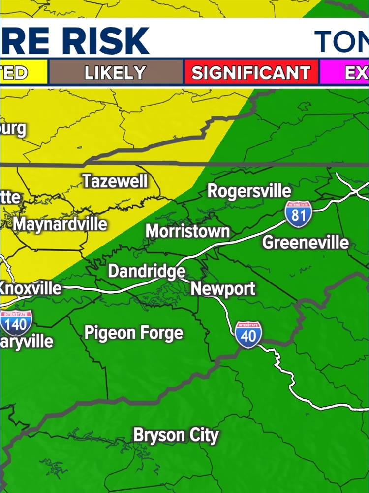 Tracking potentially severe storms across East Tennessee on Friday ...