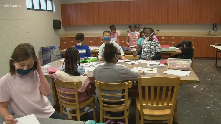 Children compete in Black History Month art contest, painting influential Black icons