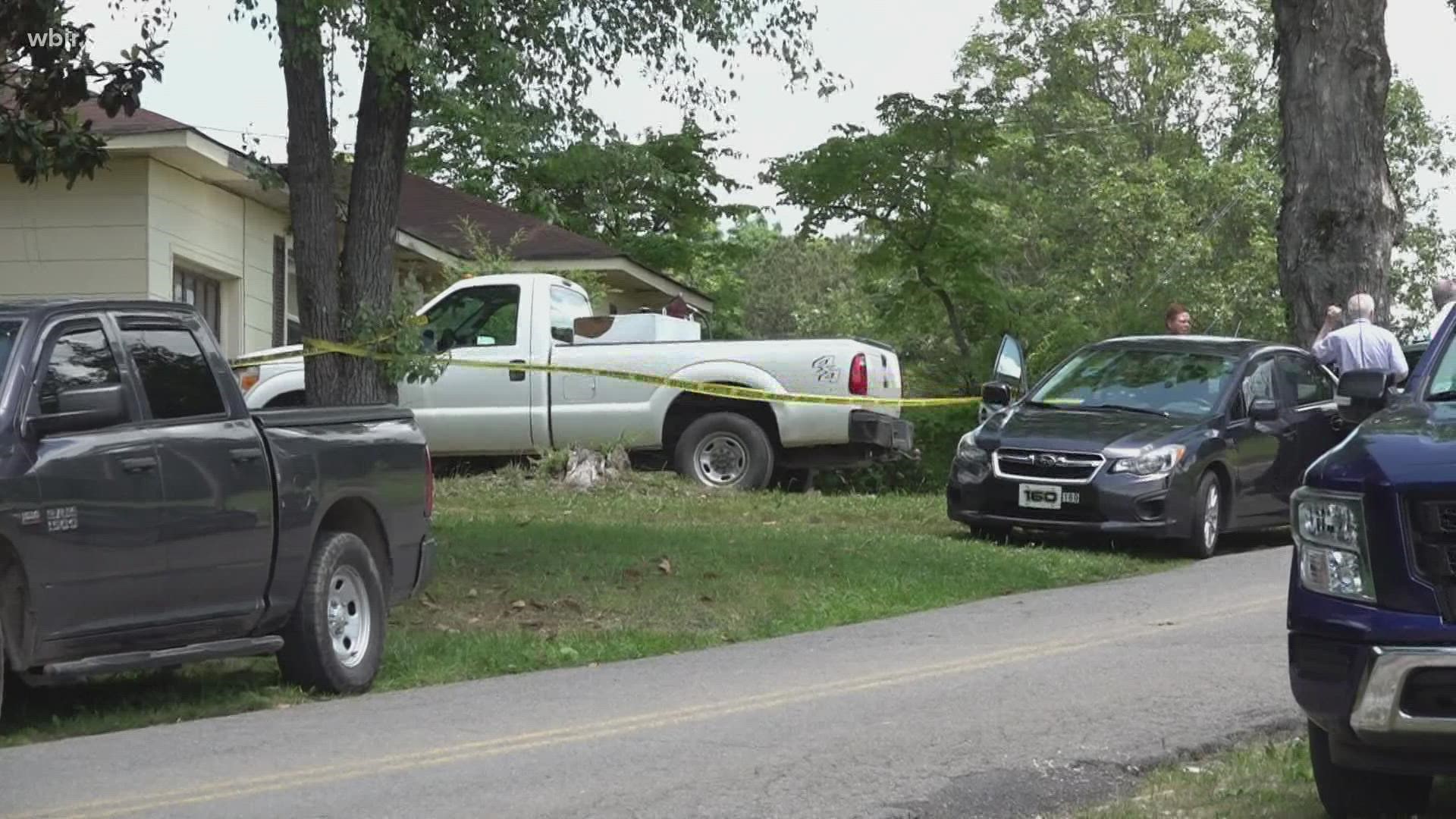 Authorities said at around 10 a.m. Monday, they responded to a Kingston house where they found a dead man and a dead woman inside.