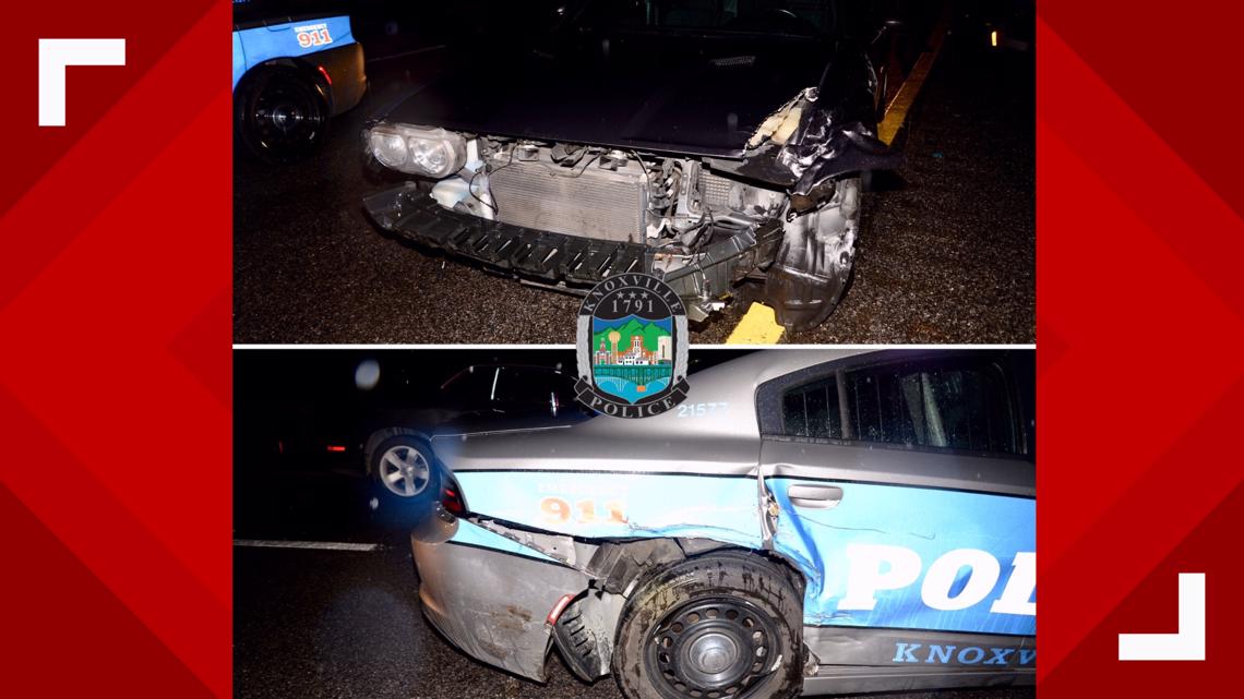 Driver hits KPD cruiser working crash on I-275, charged with DUI | wbir.com