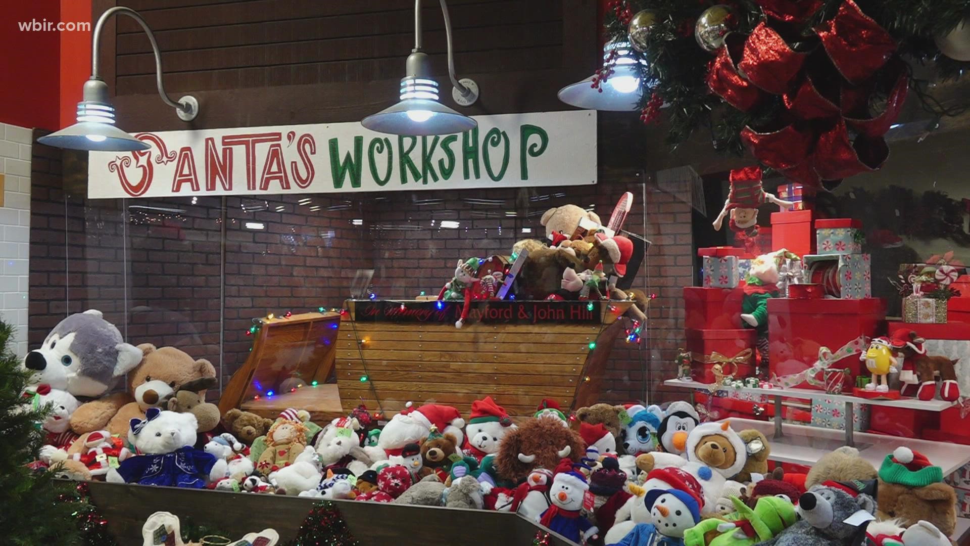 The charity transformed its 20,000-square-foot space into a Christmas store. It's something they do every year, but said this year it's extra special.