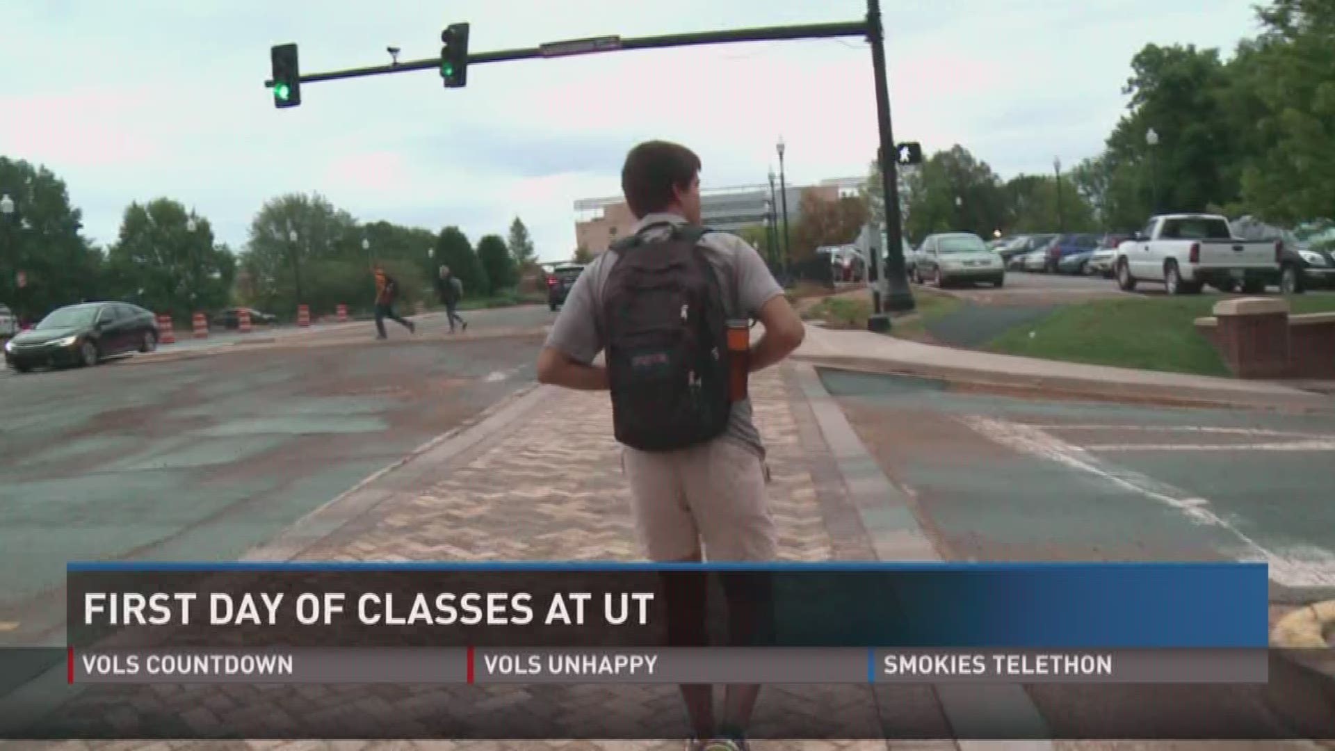 Aug. 23, 2017: The University of Tennessee is welcoming another new class of students to campus.