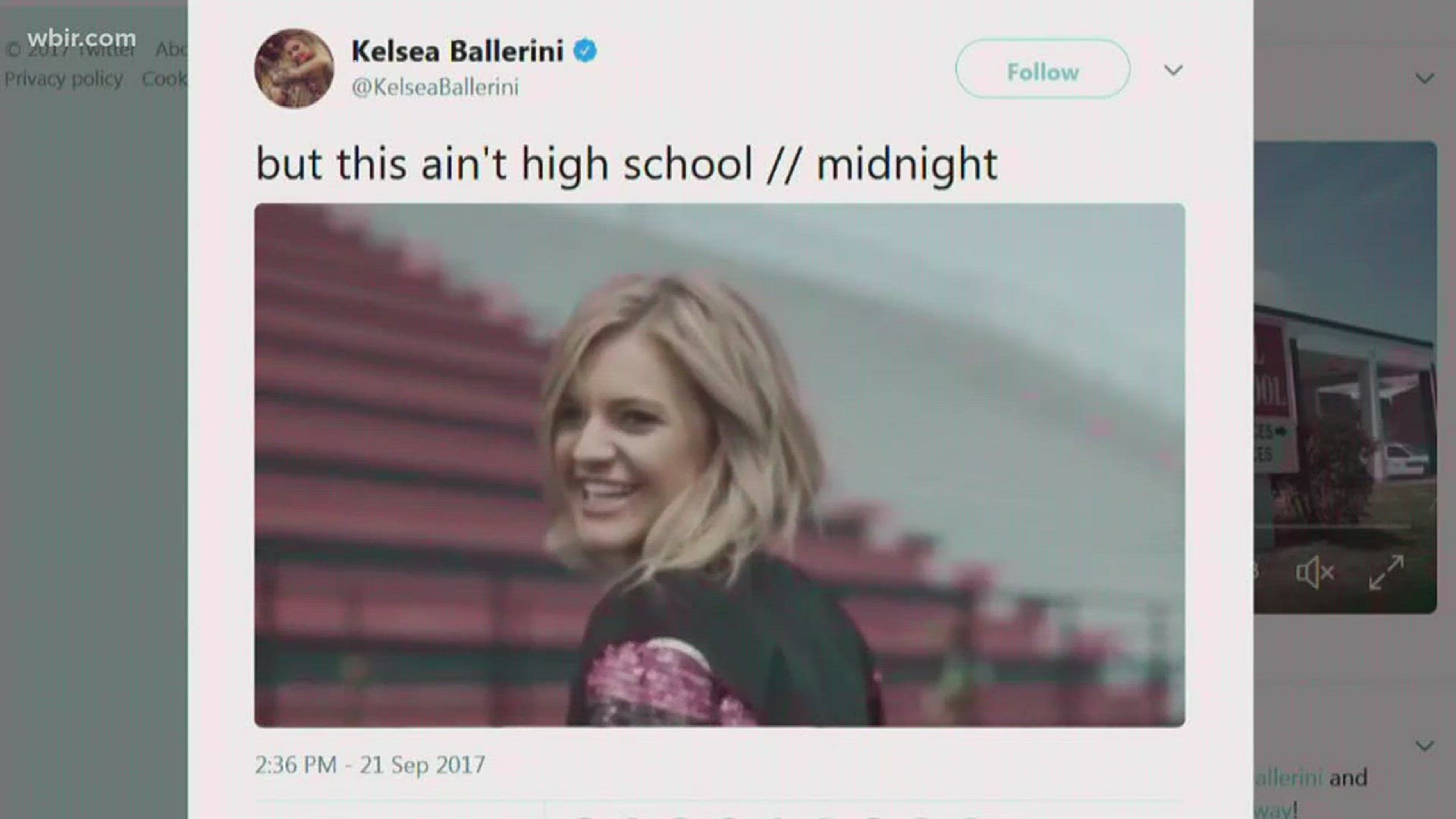 Kelsey Ballerini will return to her Knoxville high school for a special show.