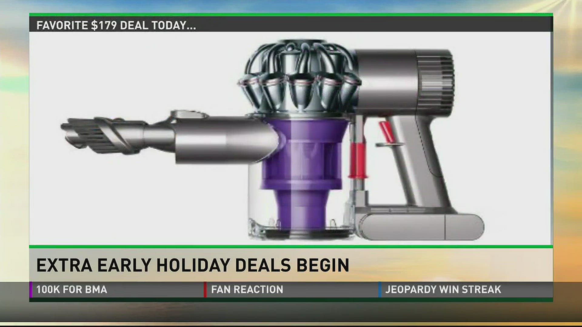 Money man Matt Granite shows how to save on Dyson vacuuming products.