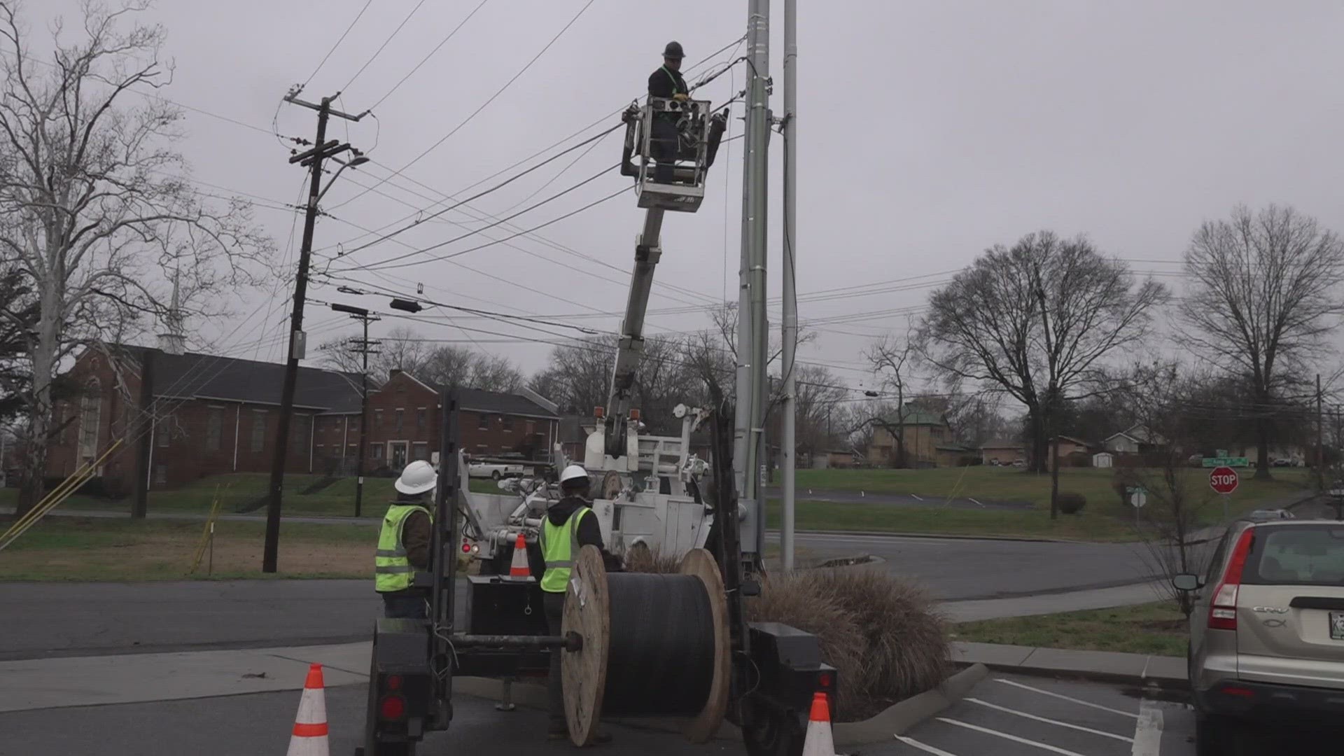 After a tornado caused the third-largest power outage event in the company's history, a historic 78-hour power restoration began.