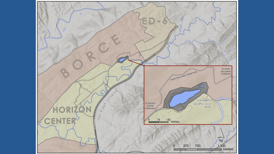 Oak Ridge Utility Map Oak Ridge Planning Commission hoping to keep acres of land as 'Nature ...