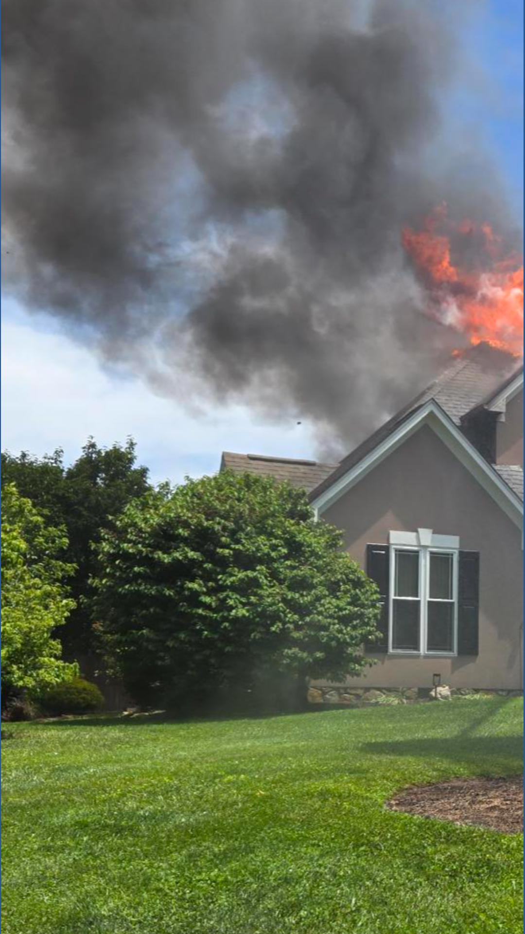2 firefighters injured battling house fire in West Knox County | wbir.com