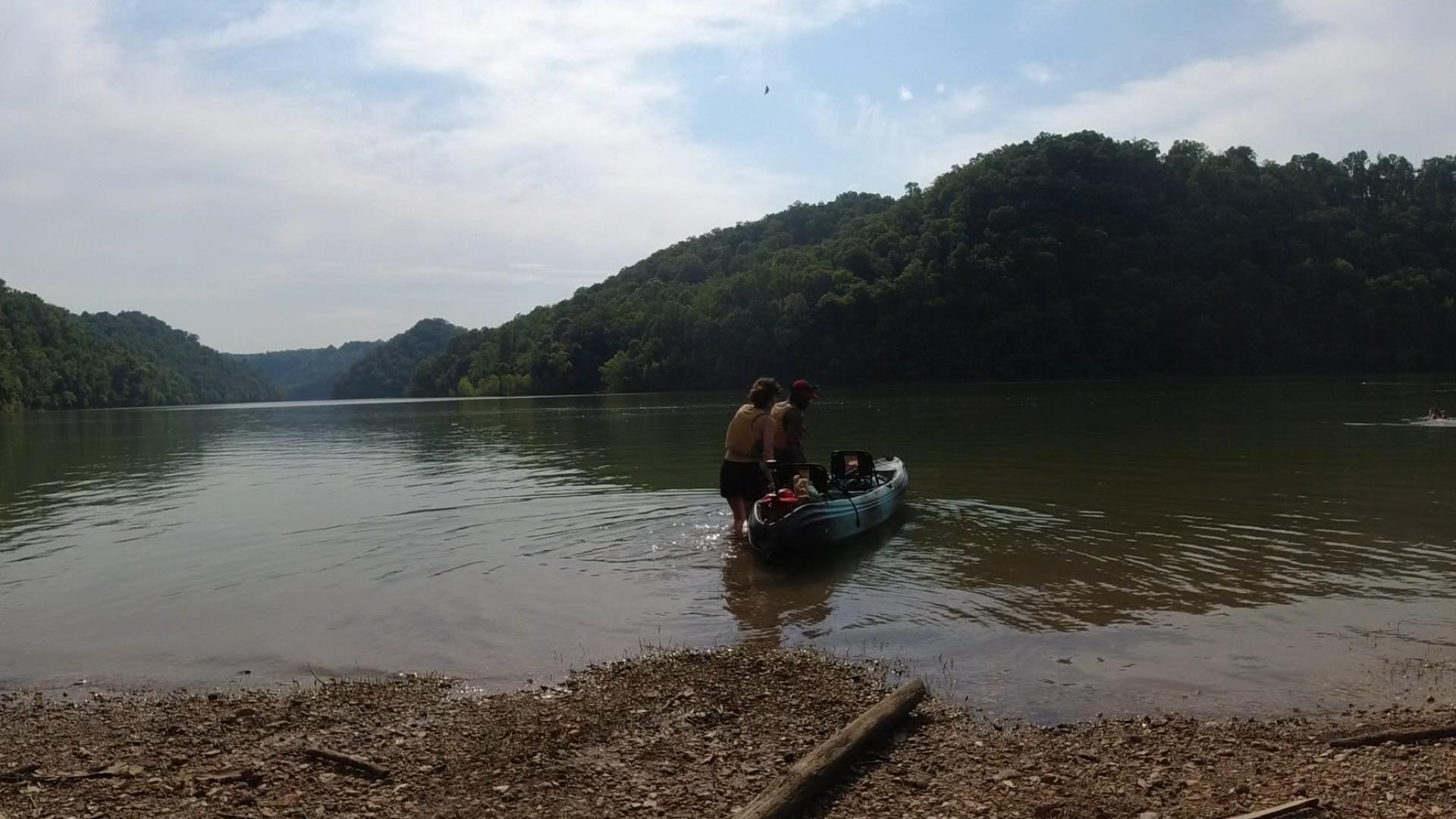 The heat has been oppressive this summer. However, Burgess Falls in Middle Tennessee offers people a place to cool off and have fun.