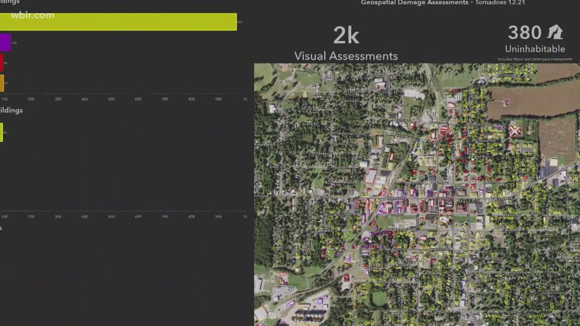 Oak Ridge National Lab Mayfield Kentucky Tornado Disaster Mapping - Vimarsana News