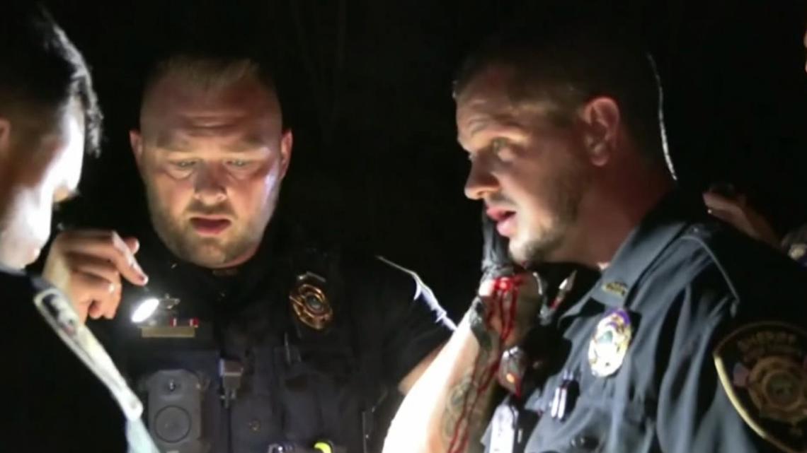 KCSO deputy bit by K-9 after falling from train tracks while filming 'On Patrol Live'