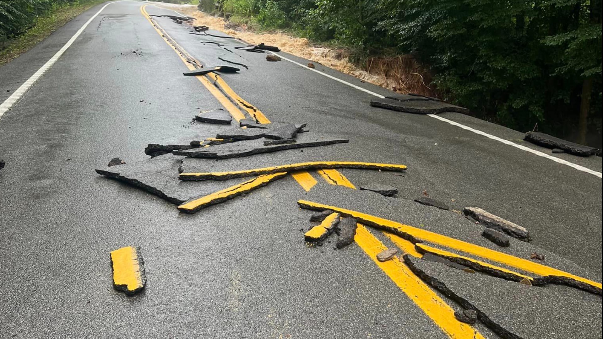 Fentress County roads washed out due to flooding, several other East TN ...