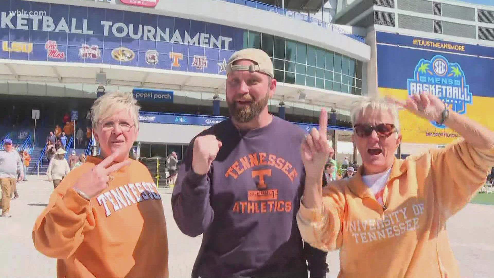 UT fans reacted to the Vols defeating Texas A&M 65-50 for the SEC Championship title.