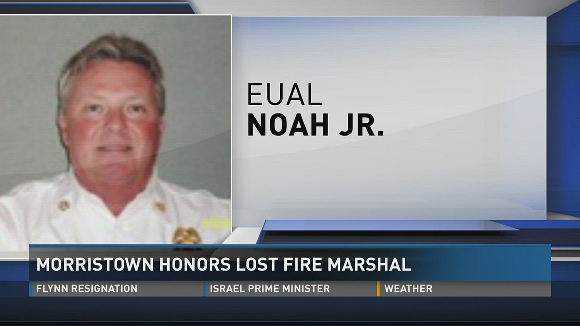 Morristown honors lost fire marshall