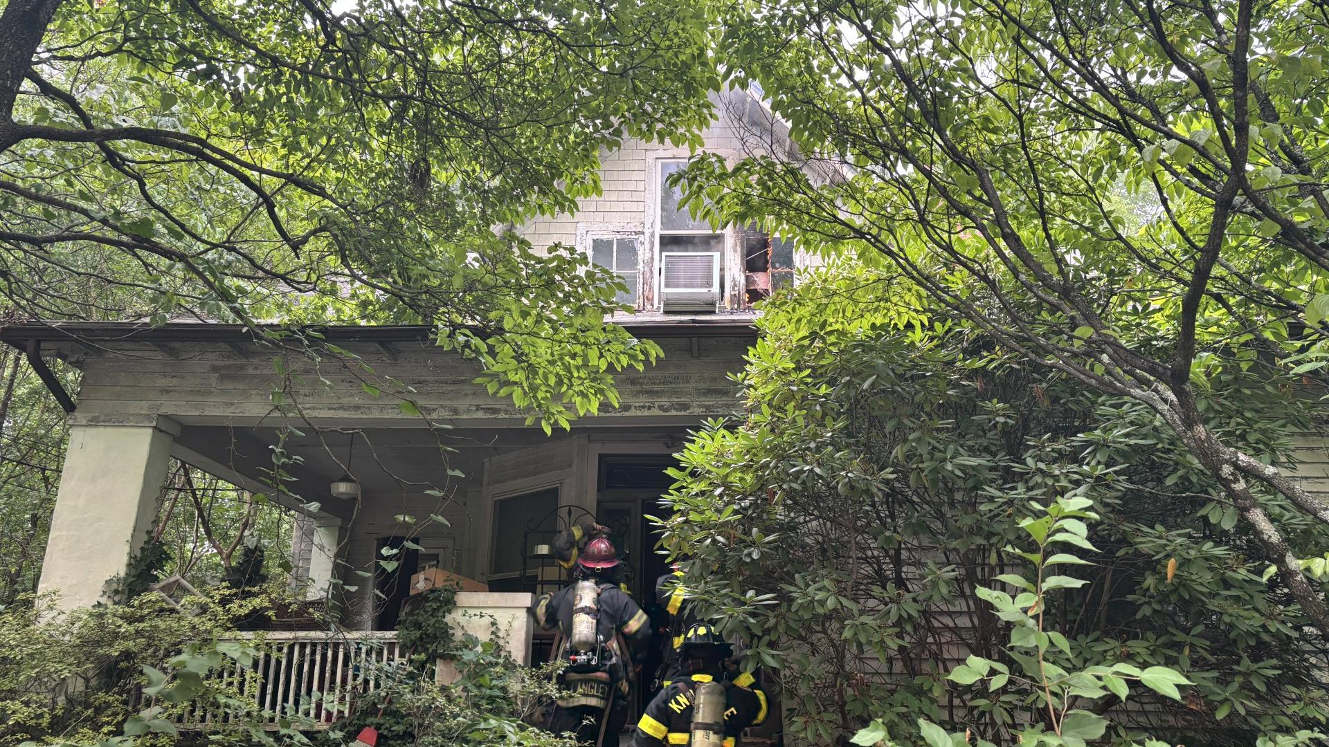 1 person hospitalized after being rescued from house fire | wbir.com