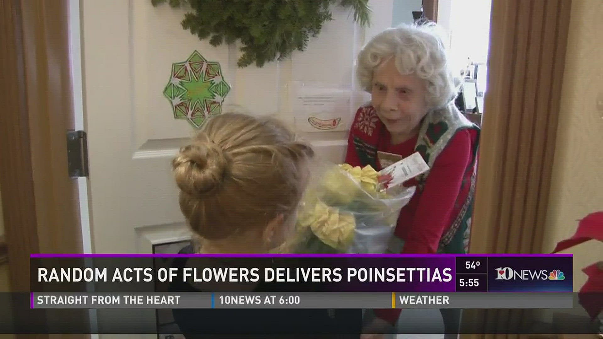 Random Acts of Flowers brought cheer Friday to