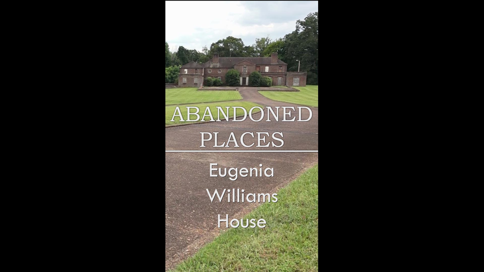 Join WBIR for our digital-first series, Abandoned Places. Our third stop is the Eugenia Williams House in Knoxville.