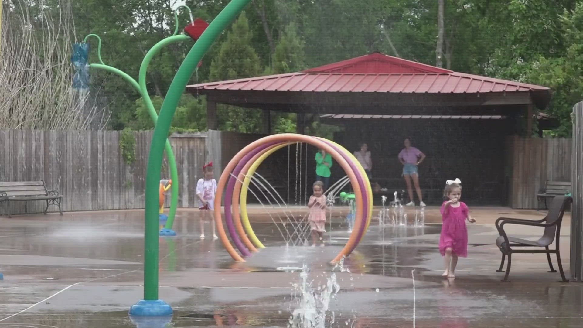 This includes a splash pad near Zoo Knoxville now open to the public.