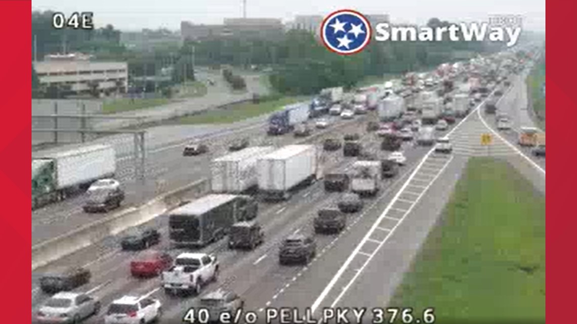 I 40 I 75 Traffic In East Tennessee Expected To Break Records 2545