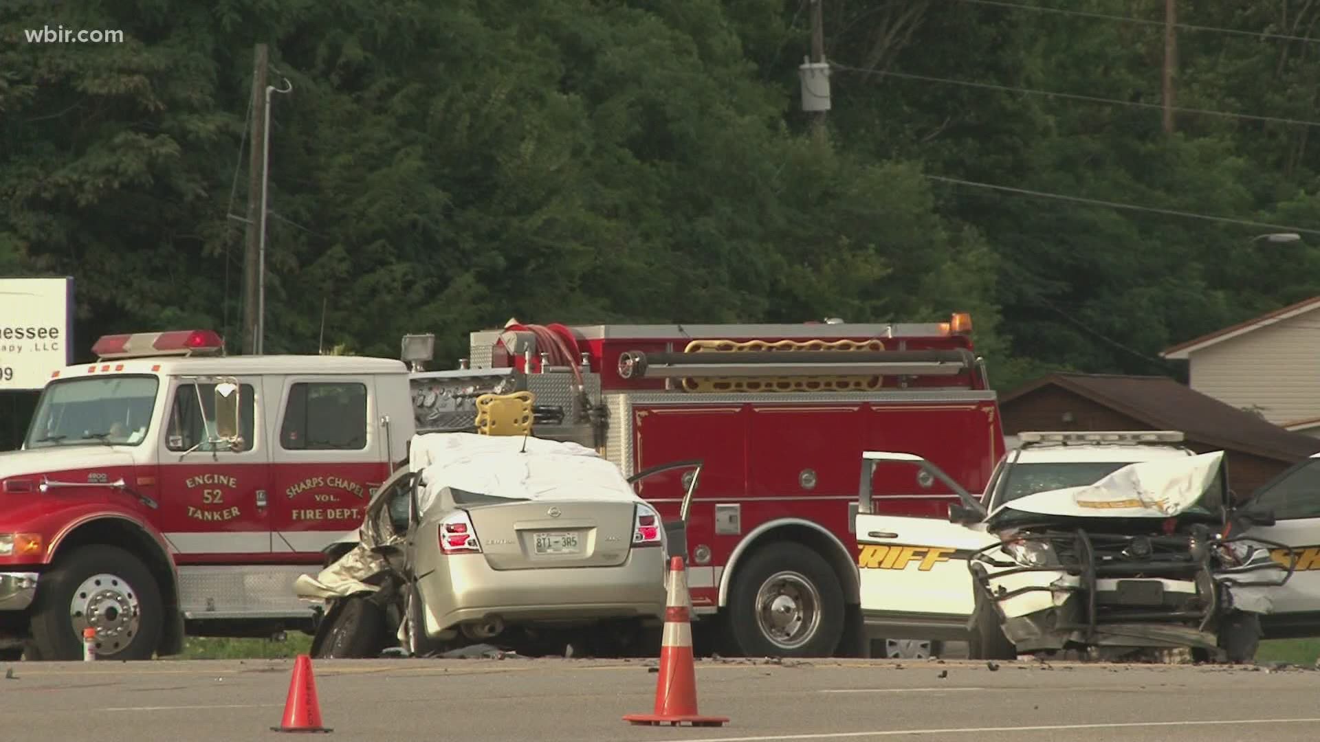 THP said a crash that killed one and injured a deputy is still under investigation.