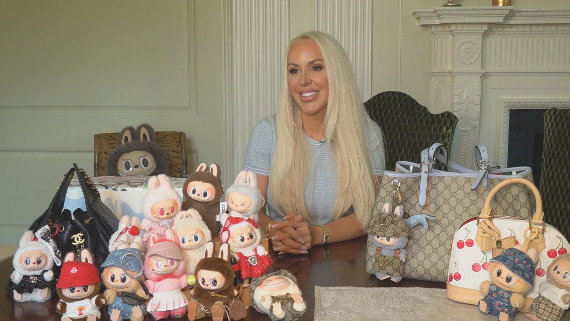 A character from a children's book has skyrocketed into popularity with plush keychains in its image.
