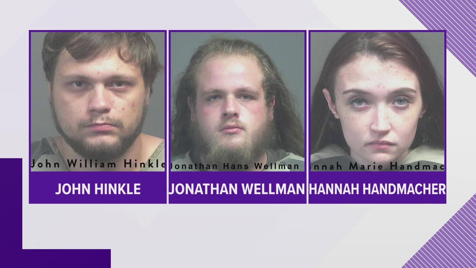 One suspect admitted that the three decided they should "try to steal a catalytic converter for money," according to the Blount County Sheriff's Office.