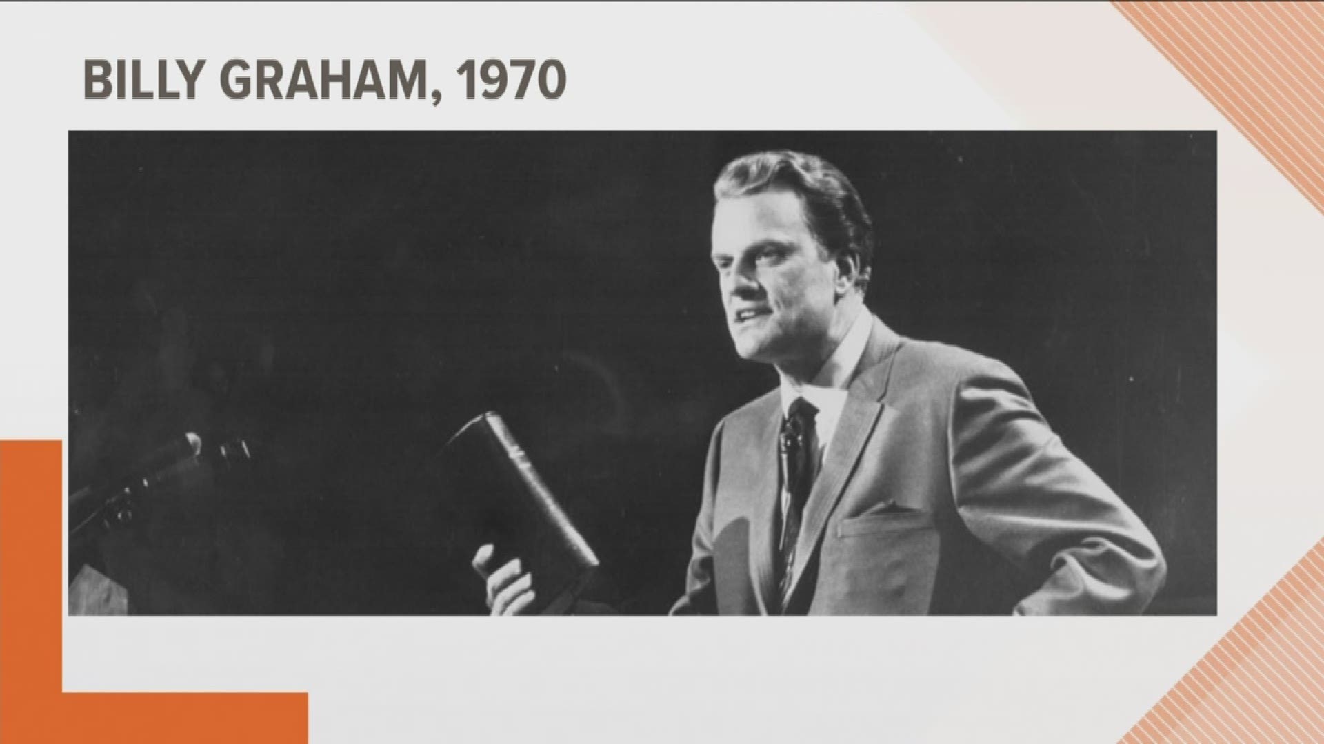Will Graham will be at Knoxville Civic Coliseum on May 1 to celebrate the 50 year anniversary of his evangelical crusade at Neyland Stadium.