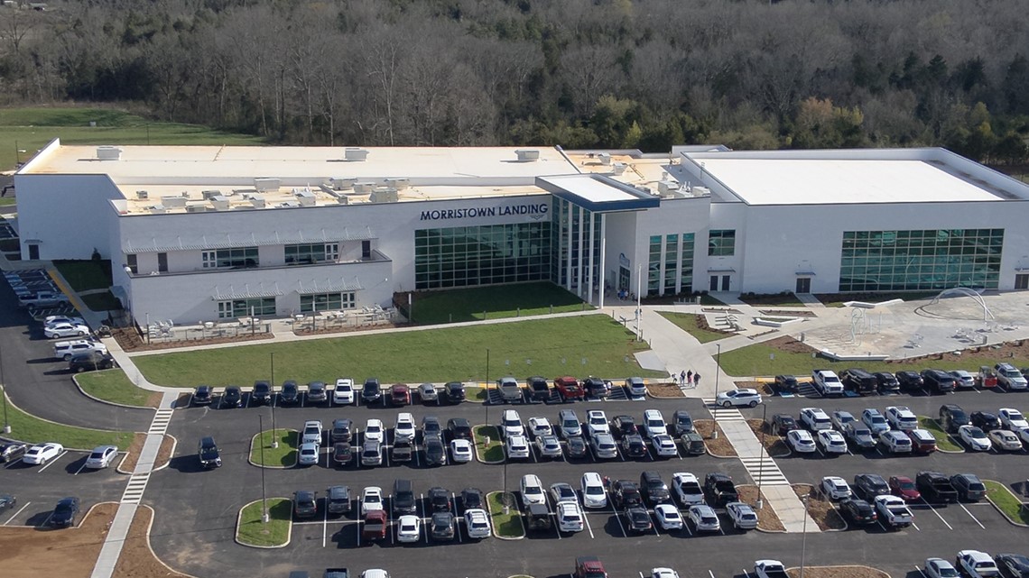 Morristown Landing, a new recreation center, opens its doors for the