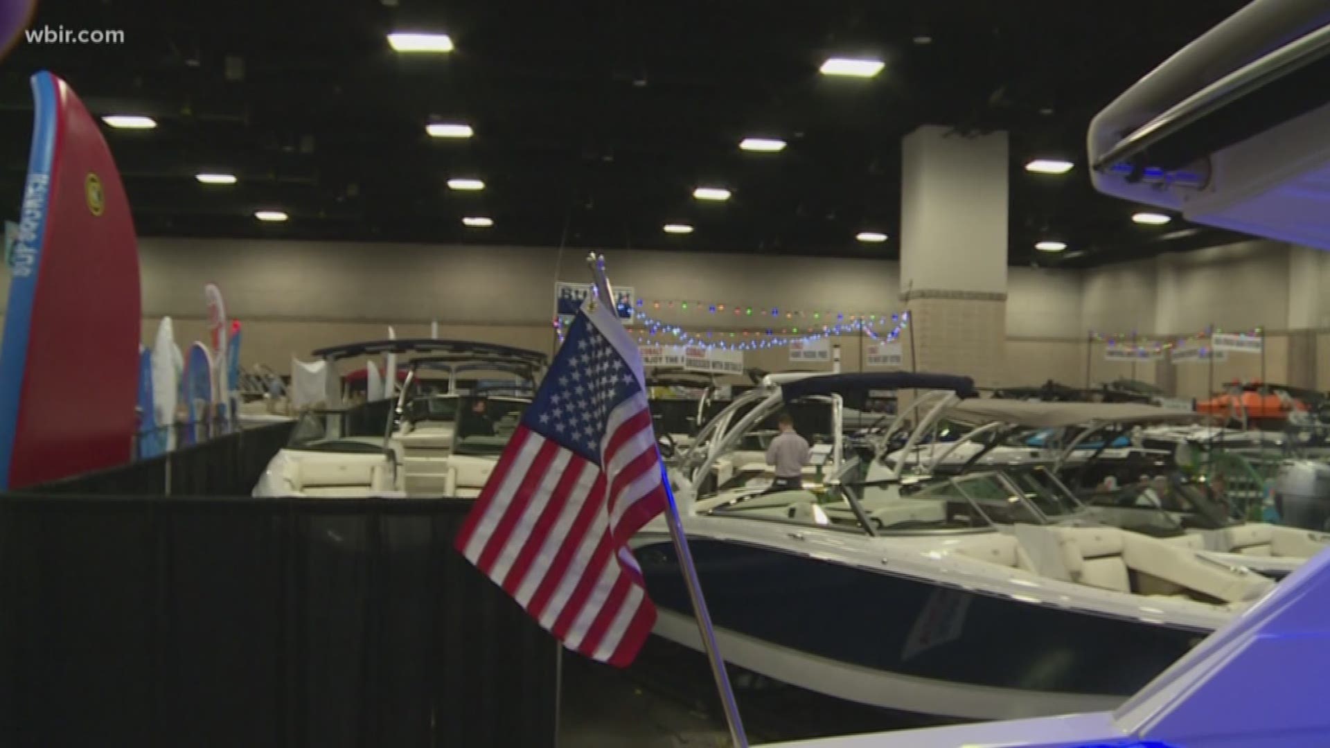 The Downtown Knoxville Boat Show continues through Sunday