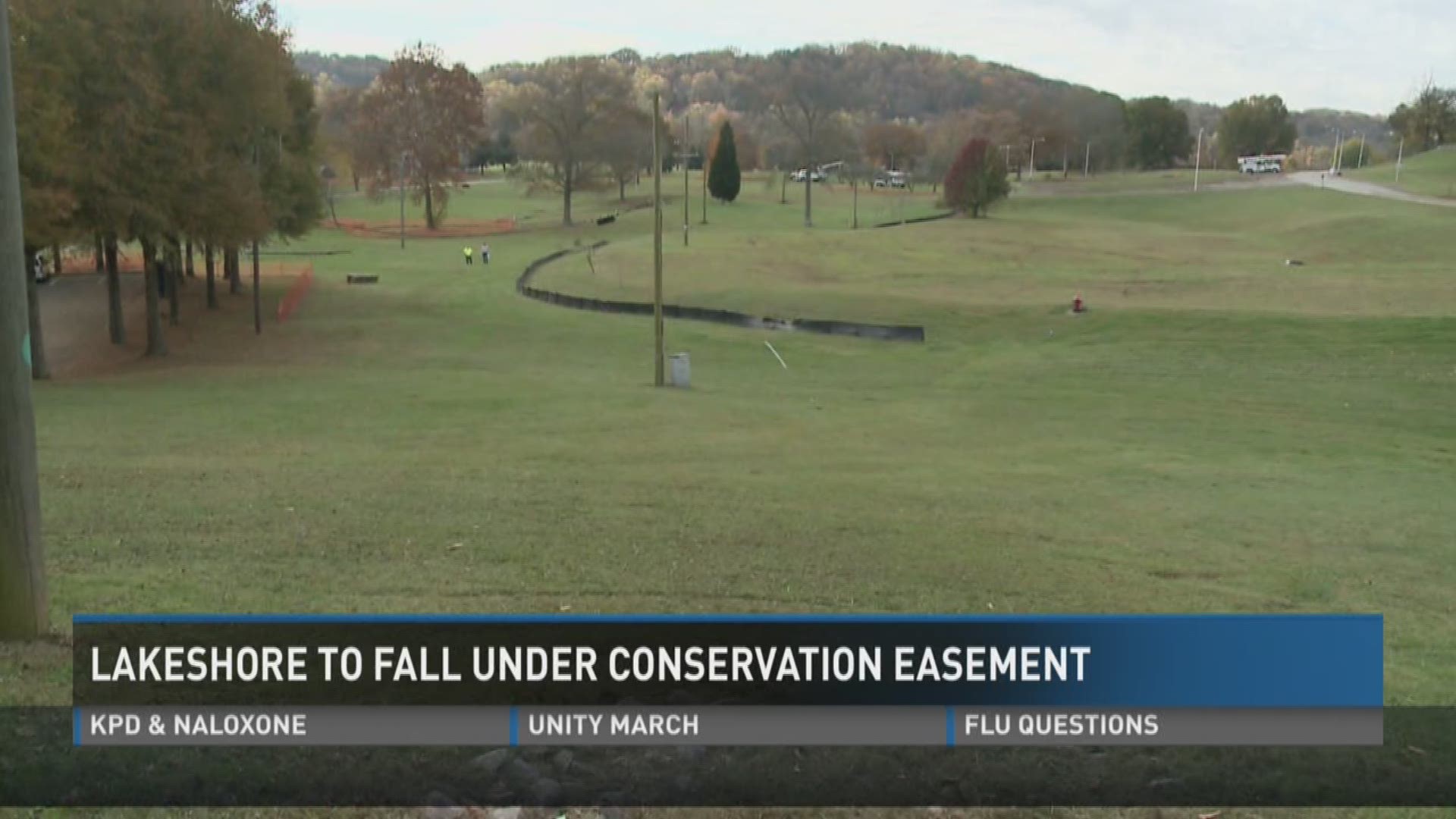 Oct. 28, 2016: The City of Knoxville is entering a conservation easement to ensure Lakeshore Park remains a public park in the future.