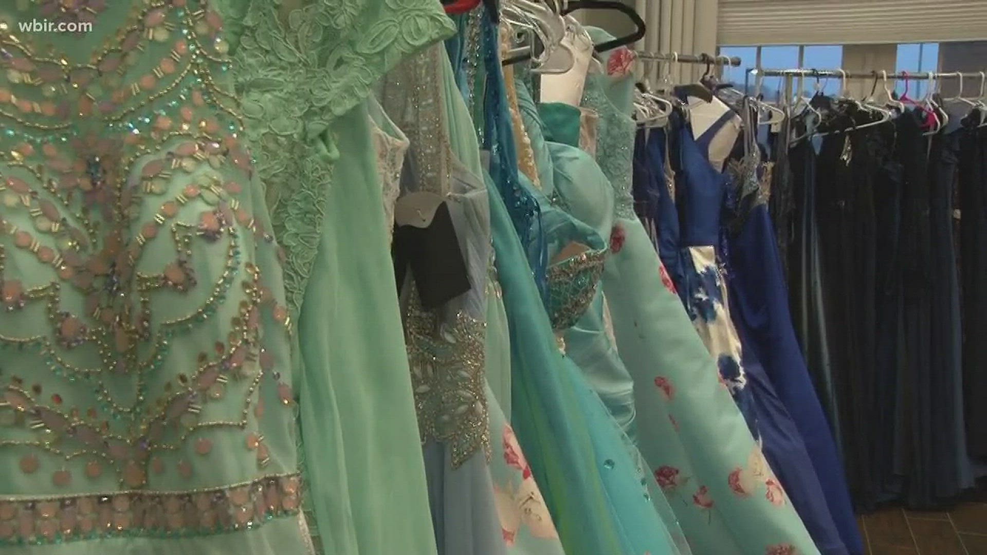 A sorority at UT is helping girls 'say yes to the prom dress' this weekend.