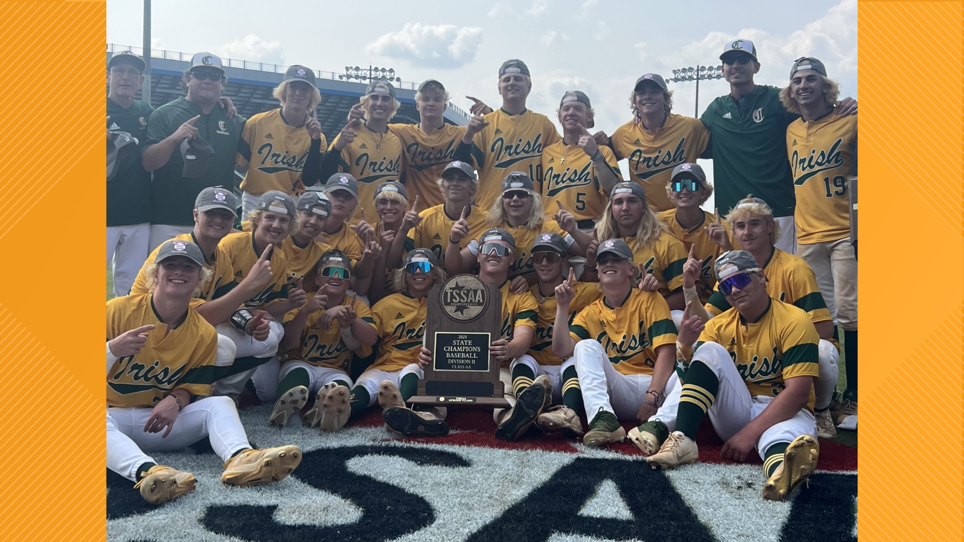 Knoxville Catholic baseball wins firstever state title