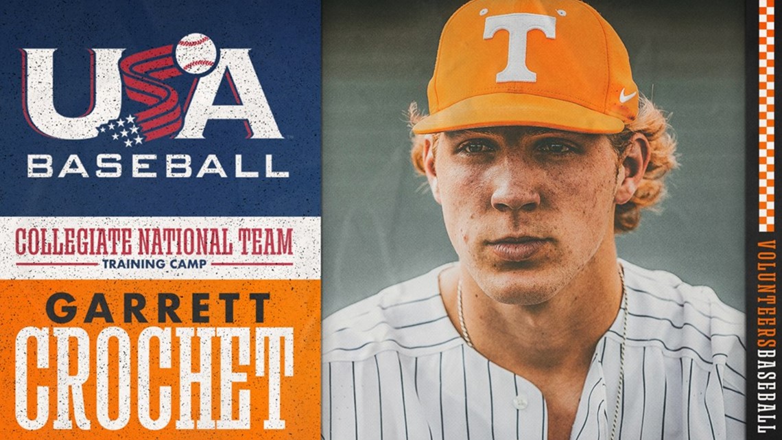 Ut Pitcher Garrett Crochet Invited To Usa Baseball Collegiate National Team Training Camp Wbir Com