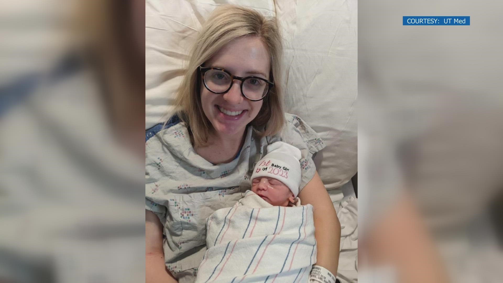 2023 has begun with some newborns for some families! Meet Whitley Rae, who was born at UT Medical Center and Roosevelt Calvin who was born at Fort Sanders.