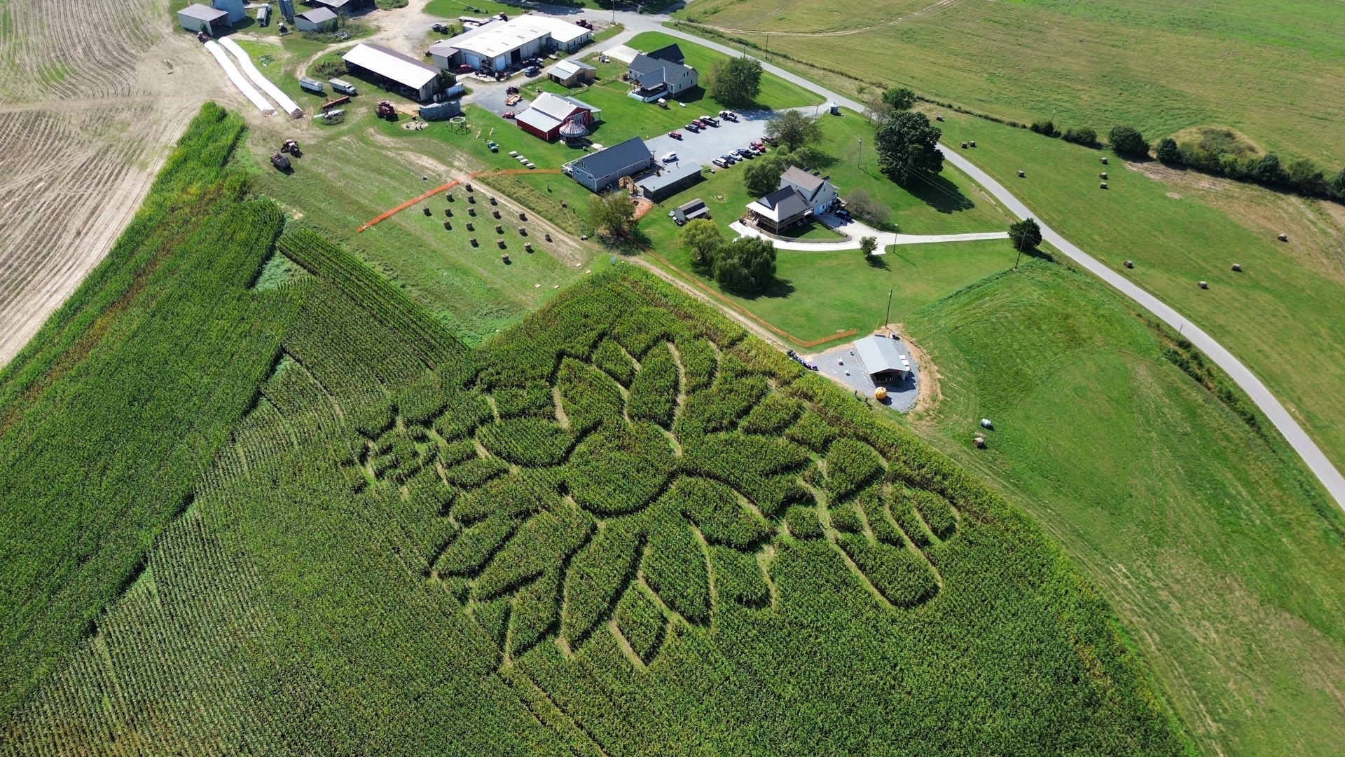 Grain Bin Commodities is open at Holt Farm every weekend through October with fresh baked goods, pumkin patches, corn mazes and more.