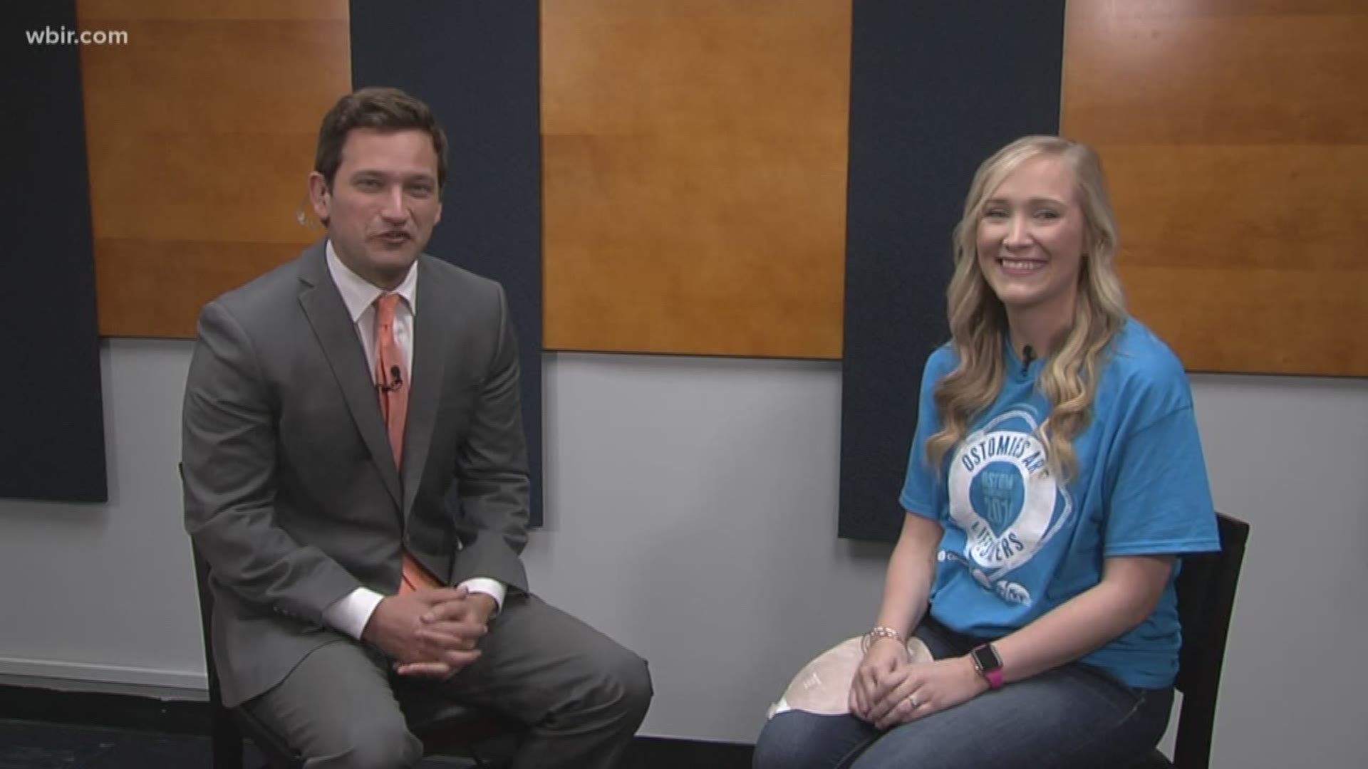 Amber Ogle joins us to help raise awareness about Ostomy surgery. She is also the creator of "The Ostomy Diarires."