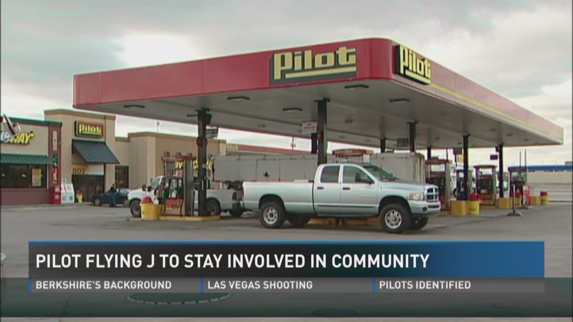 Oct. 3, 2017: With Berkshire Hathaway set to take a majority ownership in Pilot Flying J, Pilot CEO Jimmy Haslam says that won't change the company's community involvement.
