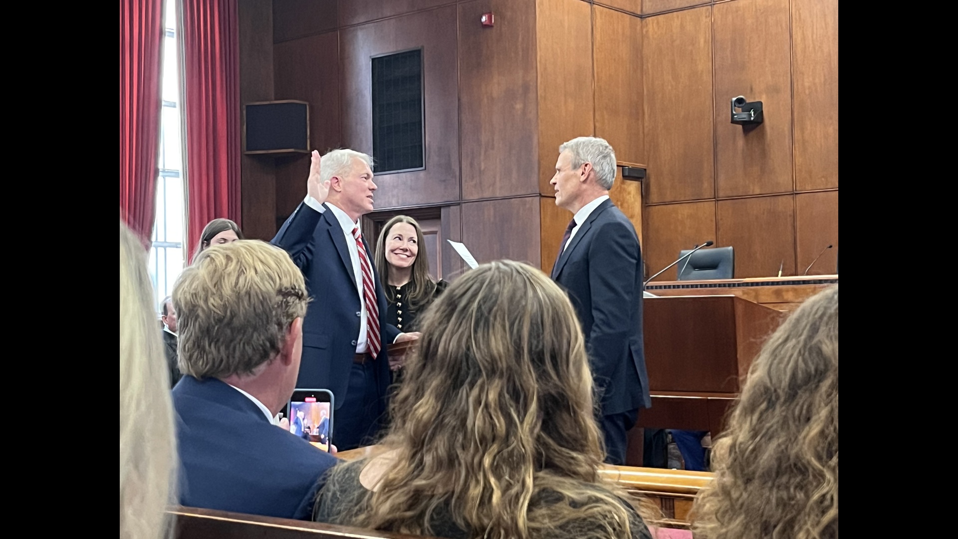 From one bench to another: Dignitaries honor Judge Sword as he moves to ...