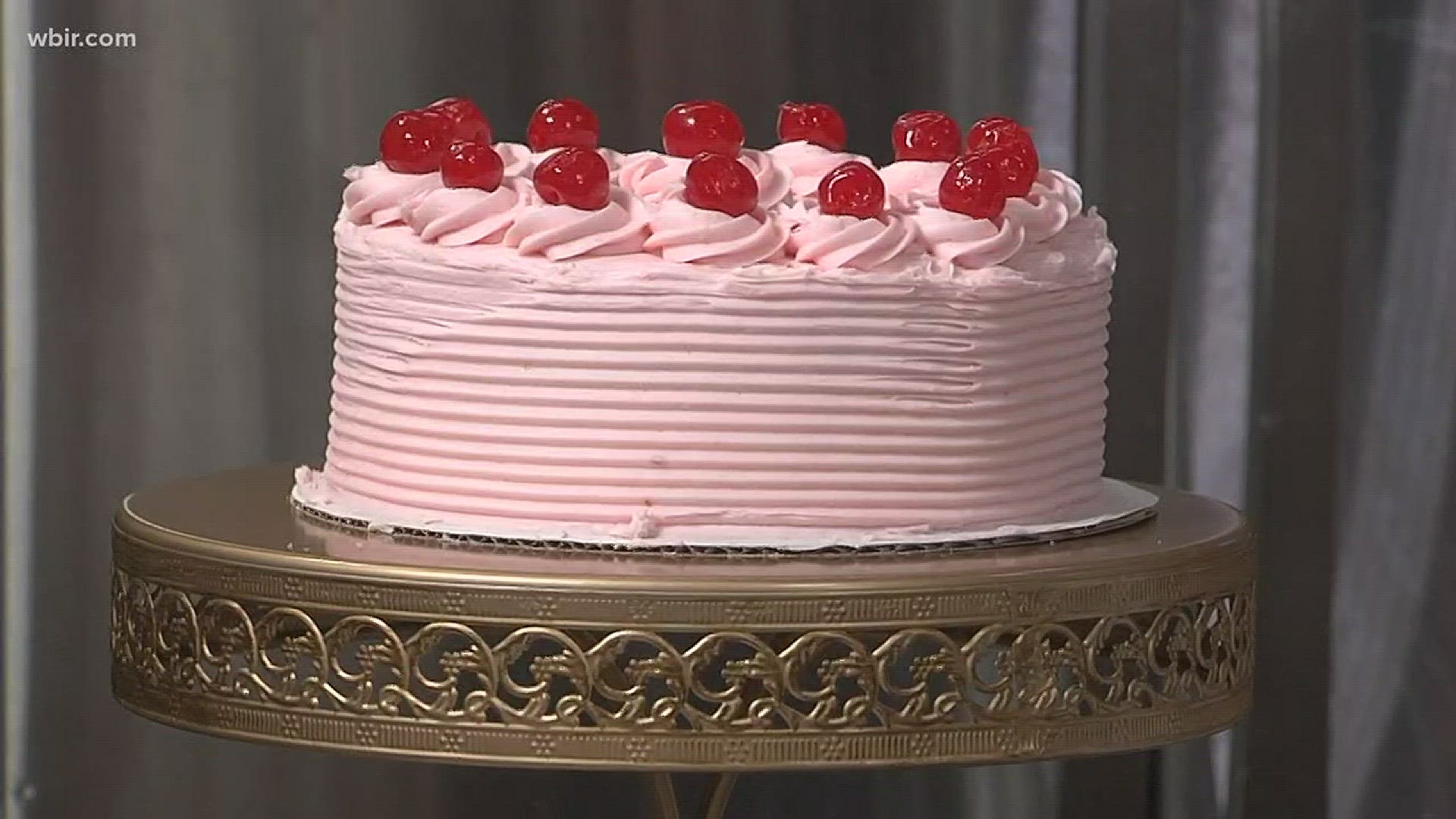 Betty Henry with B&G Catering whips up a Maraschino Cherry Cake with Brandon to celebrate spring.