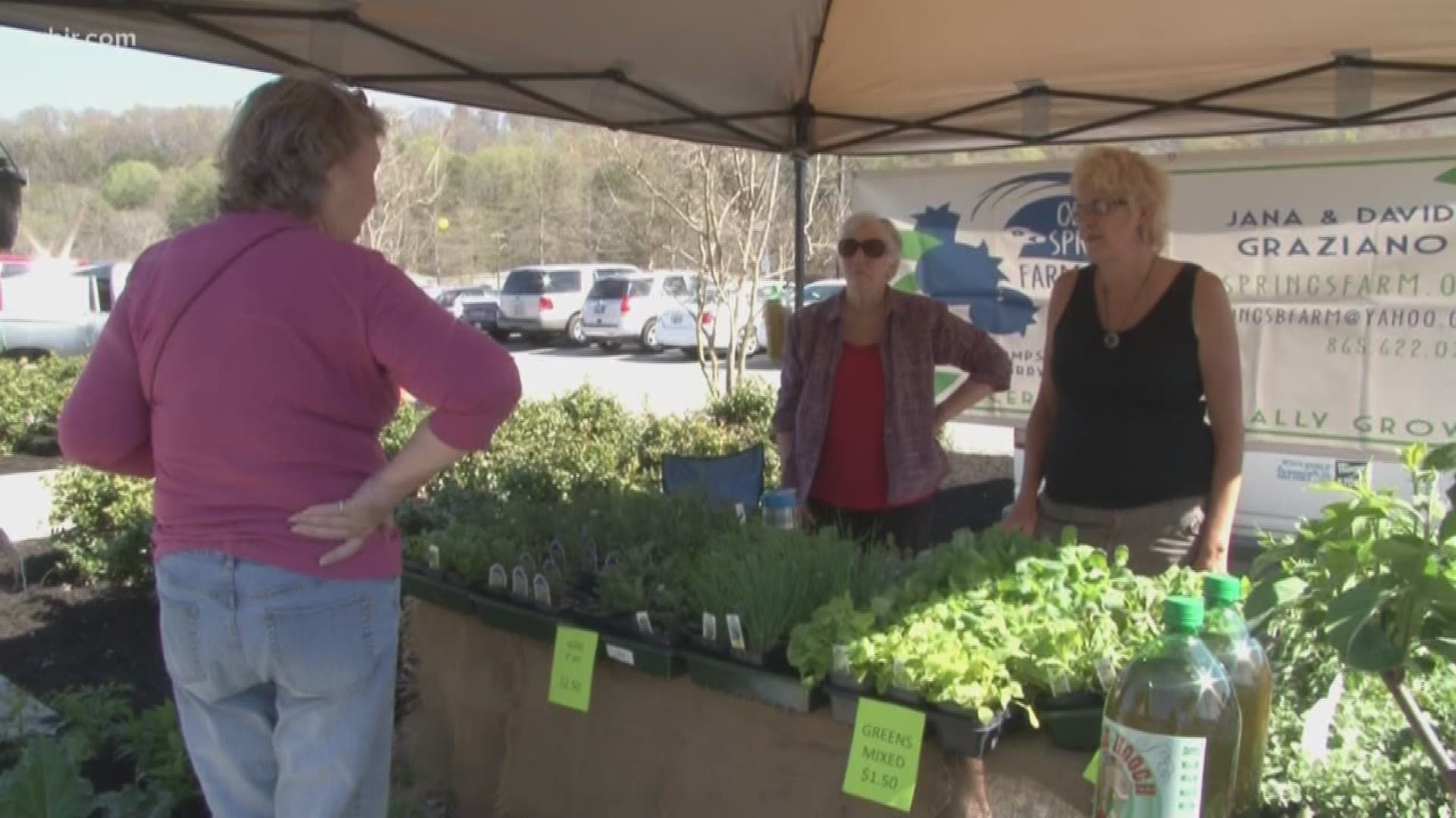 Farmers' market season is back in East Tennessee! New Harvest begins its weekly markets Thursday, April 18.