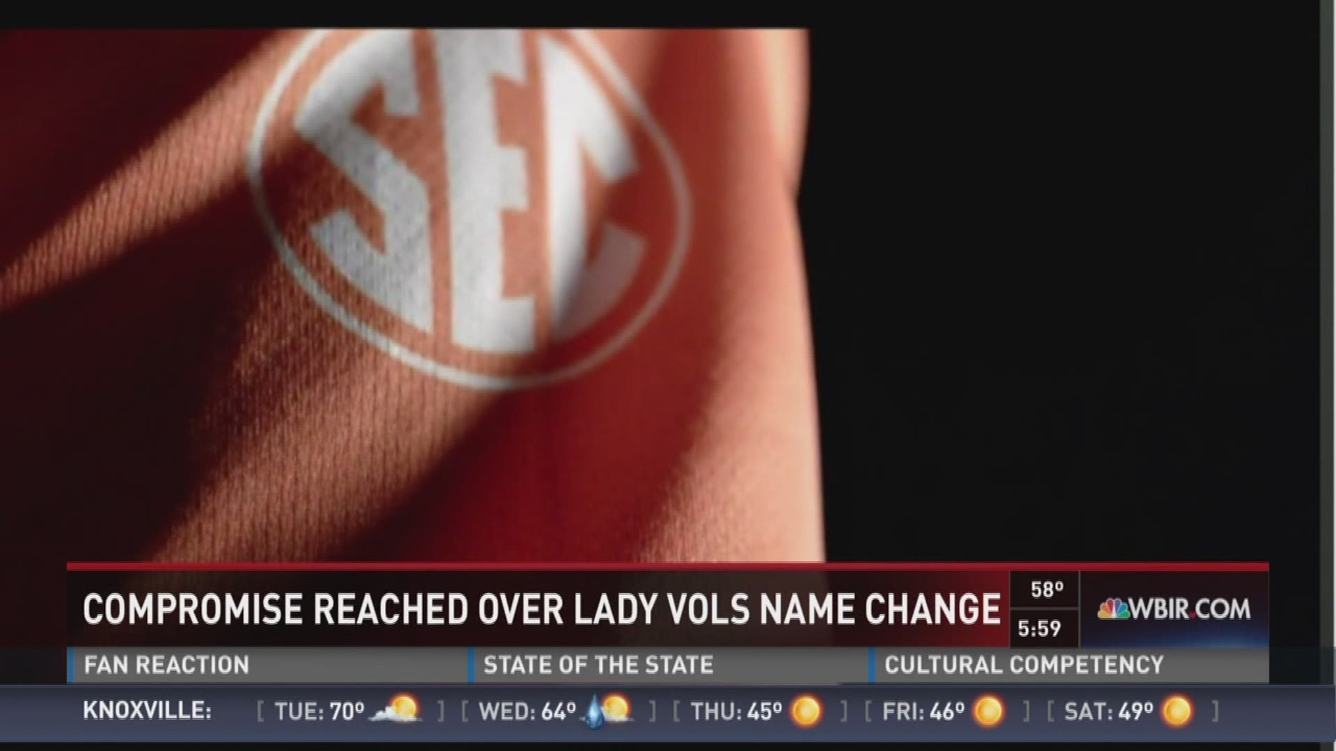 The University of Tennessee says women's athletics teams will wear a Lady Vols patch next season as part of a compromise over dropping the Lady Vols name from most sports. But many say the move doesn't do enough. (2/1/16 6PM)