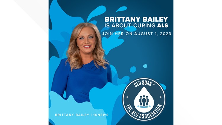 WBIR Anchor Brittany Bailey gears up for CEO Soak to make a splash in the fight against ALS
