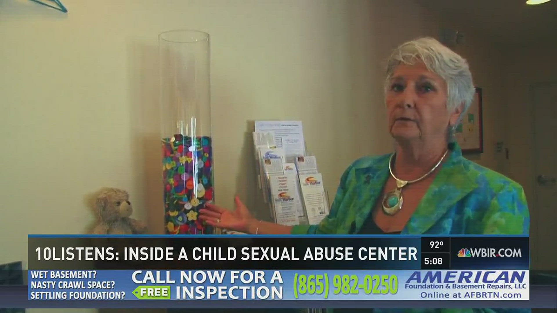 Daniel Sechtin shows the inner-workings of a child sexual abuse center in Sevierville.